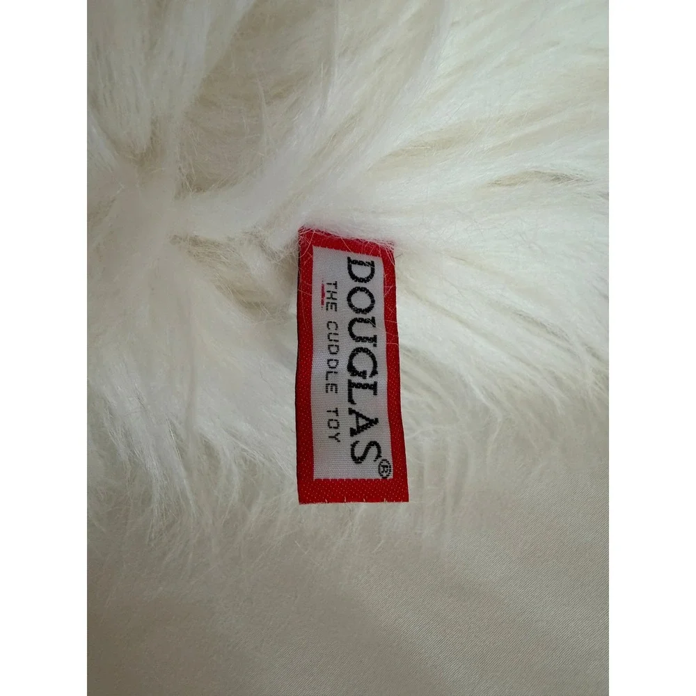 Douglas Ziggy Caticorn Rainbow Fuzzle Plush White Shaggy 16 Inch
